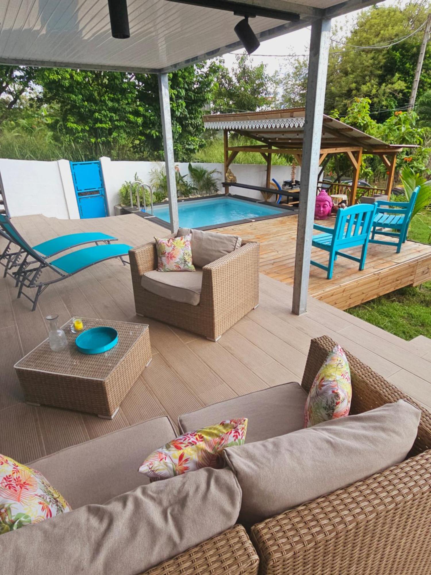 Ti Oasis Colibri, 1 Chambre, Piscine, A 150M De La Plage Sainte-Luce Exterior foto