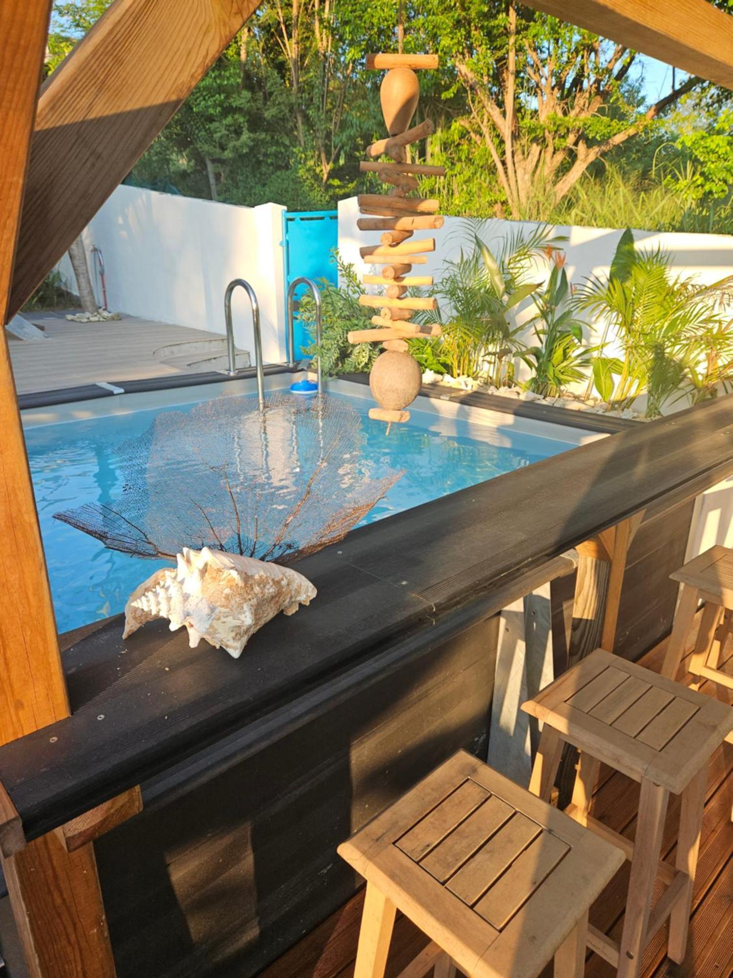 Ti Oasis Colibri, 1 Chambre, Piscine, A 150M De La Plage Sainte-Luce Exterior foto